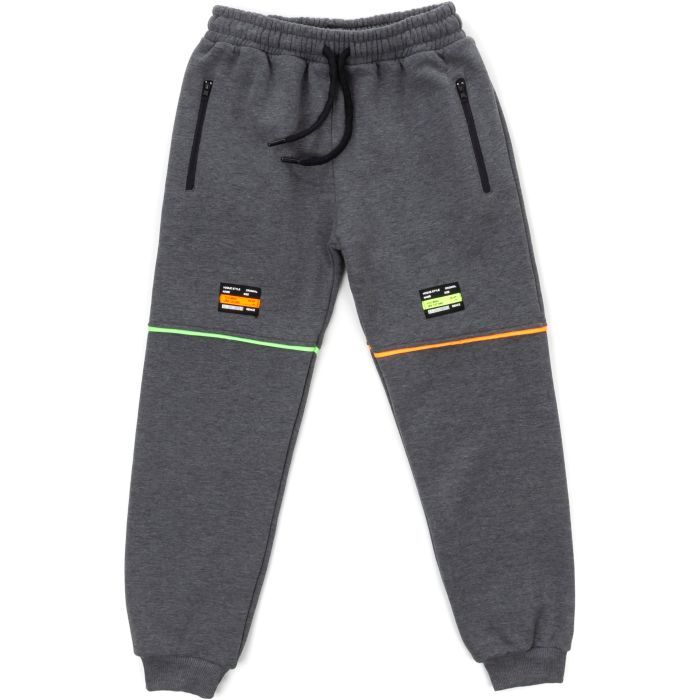 Штаны детские Joi спортивные флисовые (E-505-170B-gray)