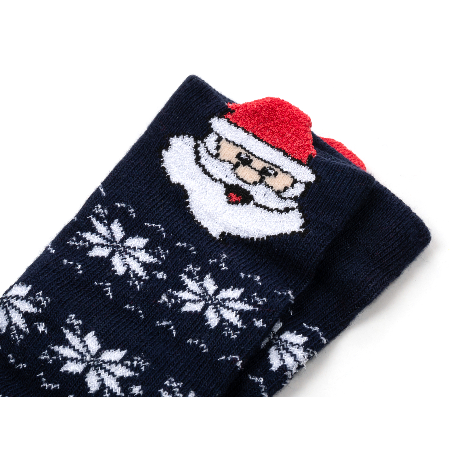Шкарпетки дитячі Bross новорічні зі Святим Миколаєм (21248-12-18-blue) зображення 3
