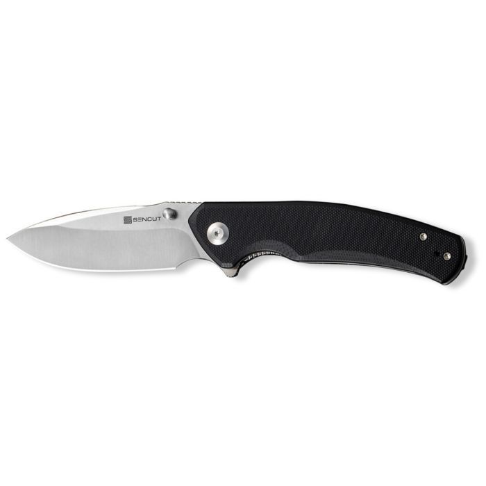 Нож Sencut Slashkin Black Blade Green Micarta (S20066-3)