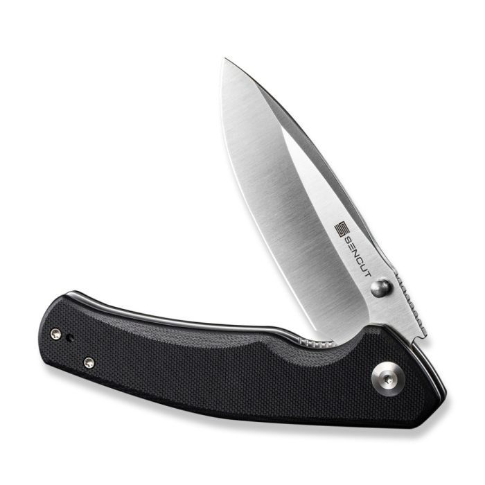 Нож Sencut Slashkin Black Blade Green Micarta (S20066-3) изображение 4