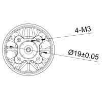 Двигатель для дрона Hobbyporter 3115 900KV (HP0112.0039) изображение 6