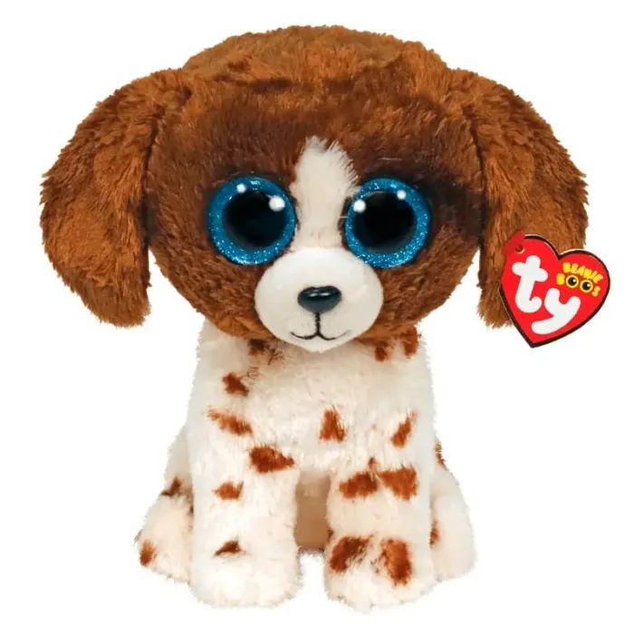 Мягкая игрушка Ty Beanie Boo's Щенок Muddles 25 см (36487)