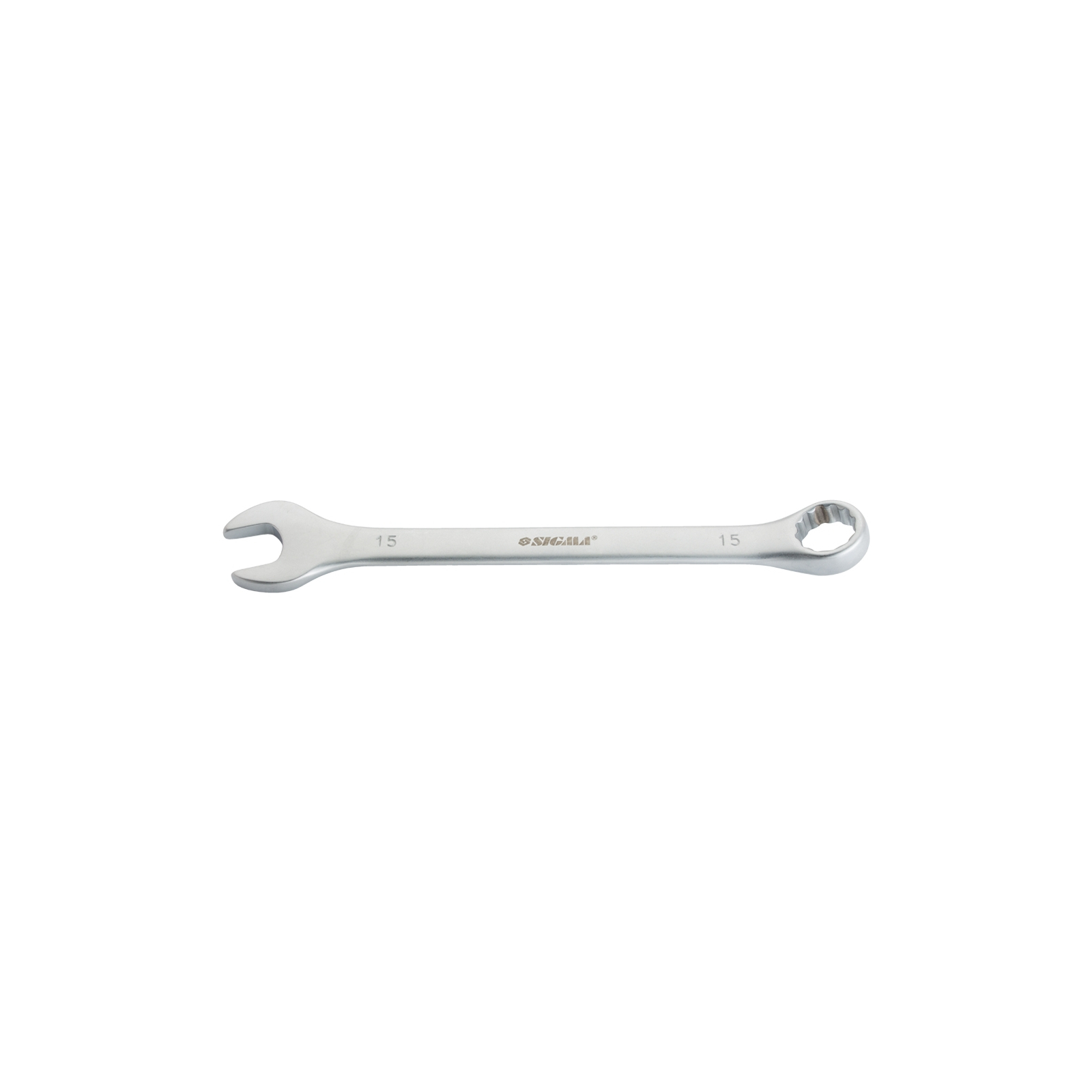 Ключ Sigma рожково-накидной 13мм CrV satine с подвесом (6021581) изображение 3