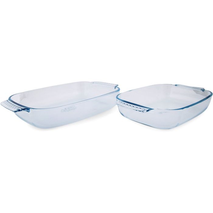 Форма для випікання Pyrex Classic прямокутна набір 2 шт 2.6 л 1.9 л (912S967/7045) зображення 2