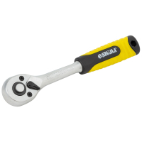 Набор торцевых головок Sigma торцевых 1/4" + ключ-трещотка и удлинитель 12шт CrV (6003501) изображение 3