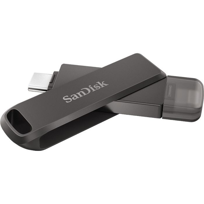 USB флеш накопитель SanDisk 256GB iXpand Luxe USB-C/Lightning (SDIX70N-256G-GN6NE) изображение 2