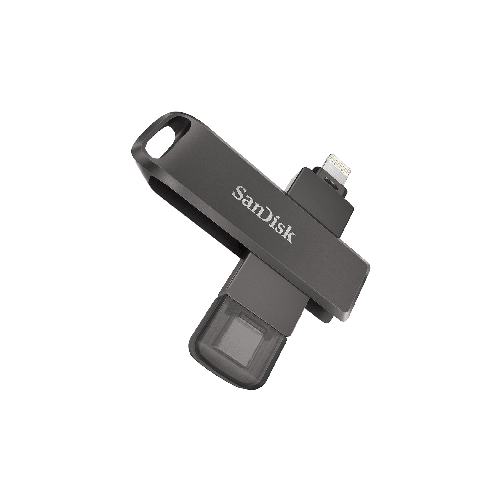 USB флеш накопитель SanDisk 256GB iXpand Luxe USB-C/Lightning (SDIX70N-256G-GN6NE) изображение 4