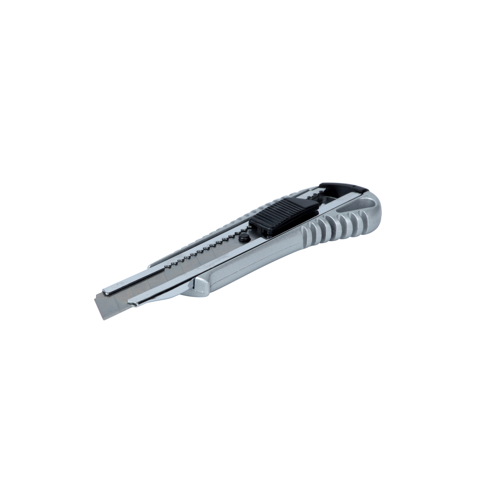 Нож монтажный Sigma металлический корпус, лезвие 18мм, автоматический замок (8211021) изображение 2