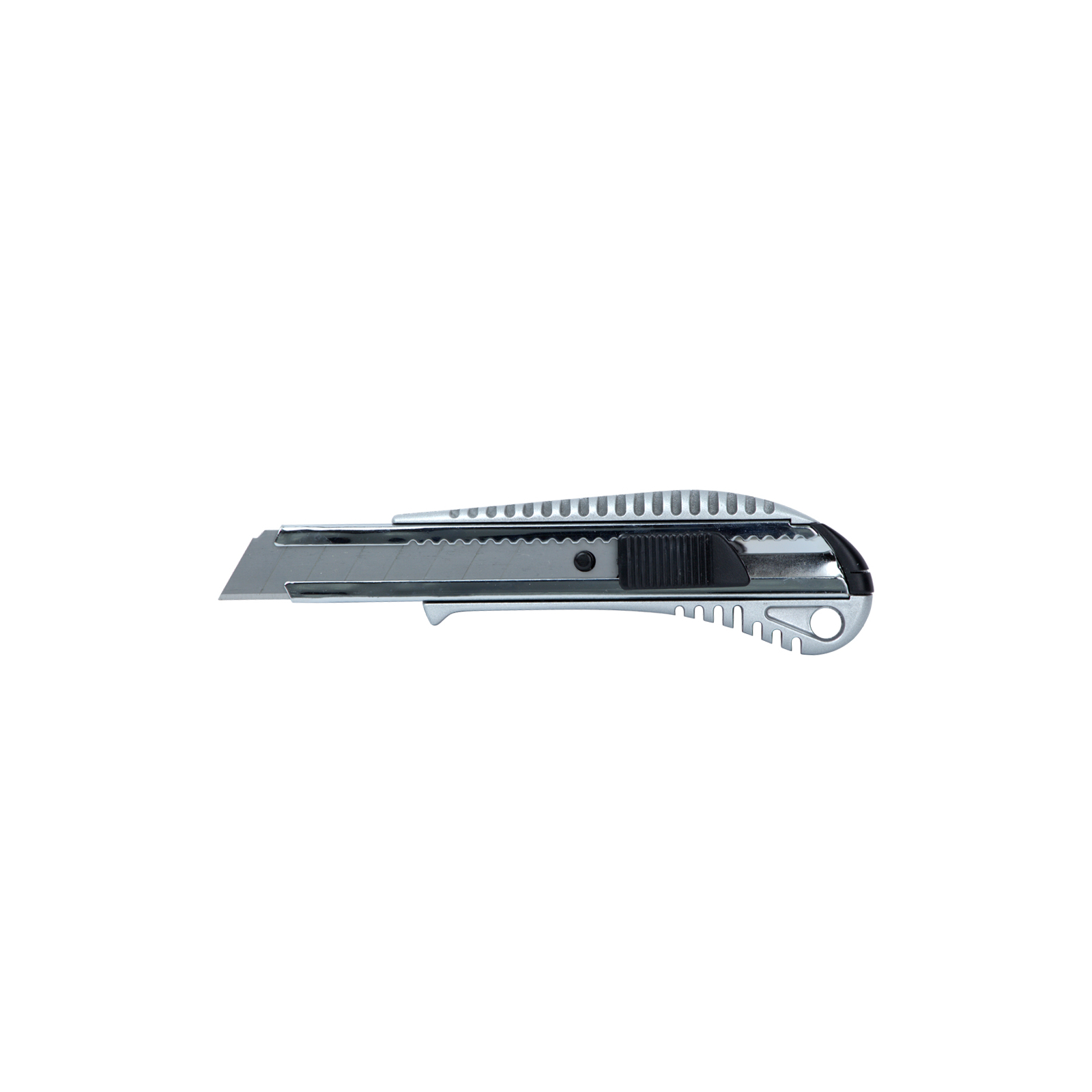 Нож монтажный Sigma металлический корпус, лезвие 18мм, автоматический замок (8211021)