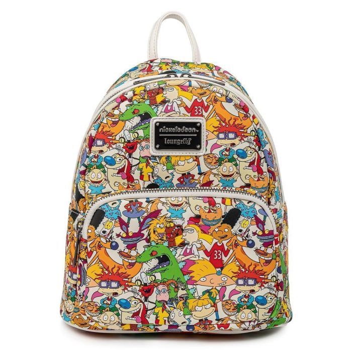 Рюкзак школьный Loungefly Nickelodeon - Nick Rewind Gang AOP Mini Backpack (NICBK0023) изображение 4