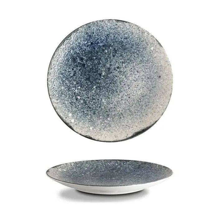 Тарелка G.Benedikt Isabelle Rustic кругла 21 см Navy Blue (ISC2121-K0021)