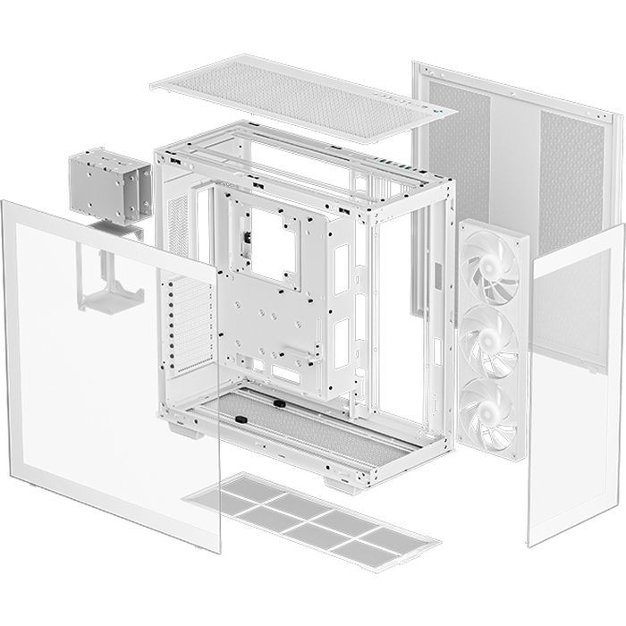 Корпус Deepcool CH780 White зображення 11