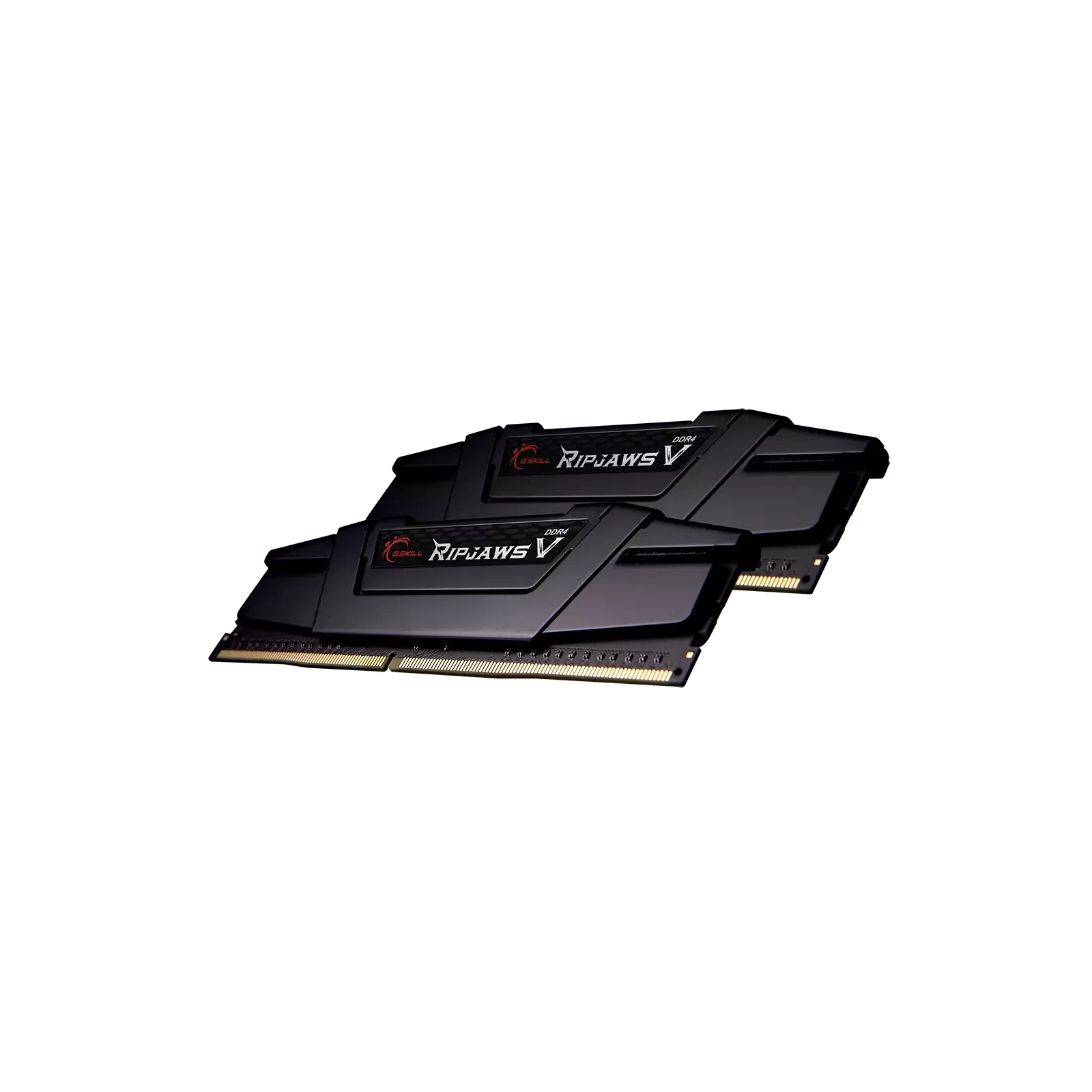 Модуль пам'яті для комп'ютера DDR4 8GB (2x4GB) 3200 MHz RIPJAWS V Black G.Skill (F4-3200C16D-8GVKB) зображення 2