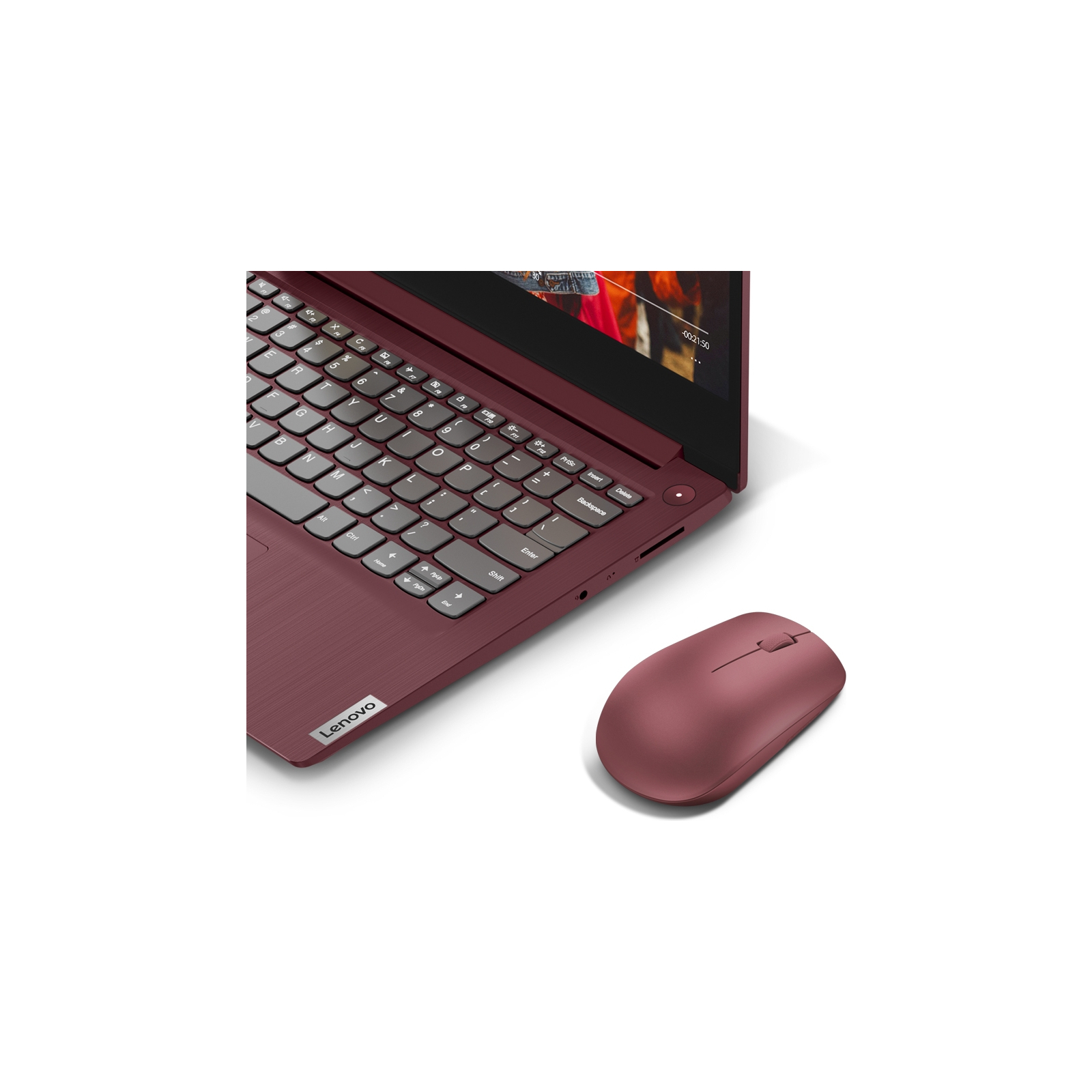 Мышка Lenovo 530 Wireless Cherry Red (GY50Z18990) изображение 5