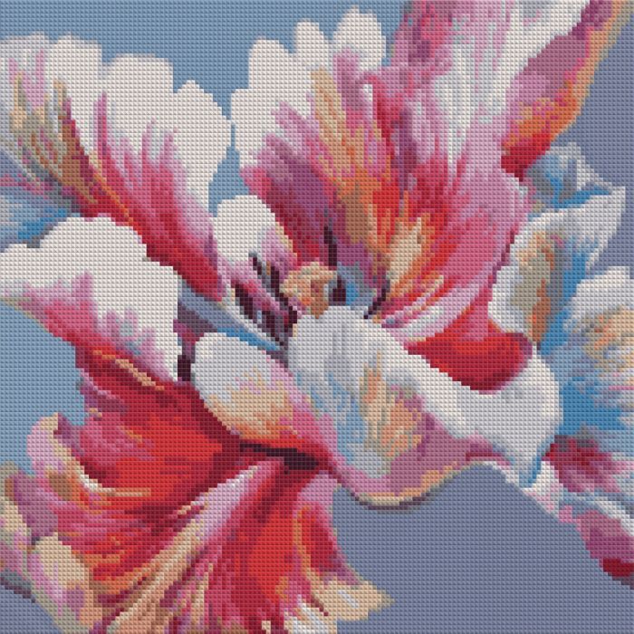 Картина по номерам Santi Ирис 40*40см алмазная мозаика (954697)