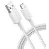 Дата кабель USB 2.0 AM to Type-C 1.8m 322 White Anker (A81H6H21) изображение 3