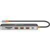 Порт-реплікатор Canyon Docking Station DS-13 4k 7-in-1 USB-C (CNS-TDS13) зображення 3