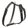 Шлея для собак Collar одинарна для малих та середніх порід Ш 20 мм А:40-56 см В:57-65 см чорна (06361)