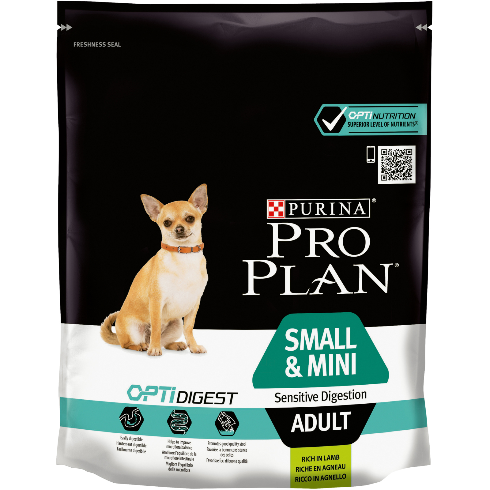 Сухой корм для собак Purina Pro Plan Small&Mini Sensitive Digestion со вкусом ягненка 700 г (7613036611299)