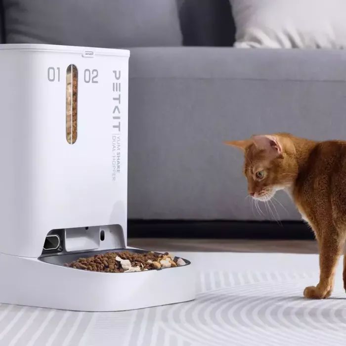 Универсальная посуда для животных Petkit YUMSHARE DUAL-HOPPER with Camera (P591) изображение 7
