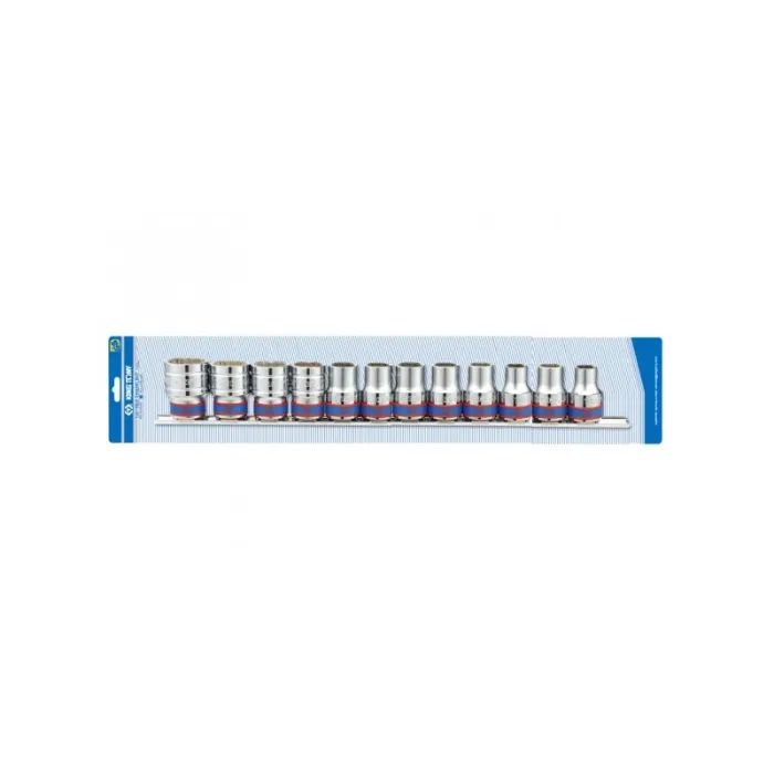 Набор головок KING TONY 1/2", шестигранных, 10-24 мм, 12 шт. (4312MR8)