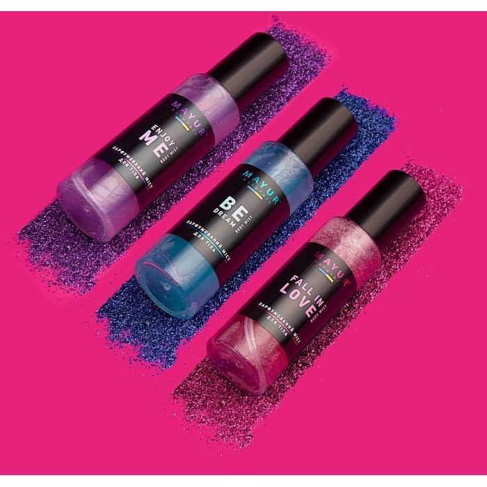 Спрей для тела Mayur Enjoy Me Body Mist Парфюмированный мост Увлажняющий 100 мл (4820230953107) изображение 2