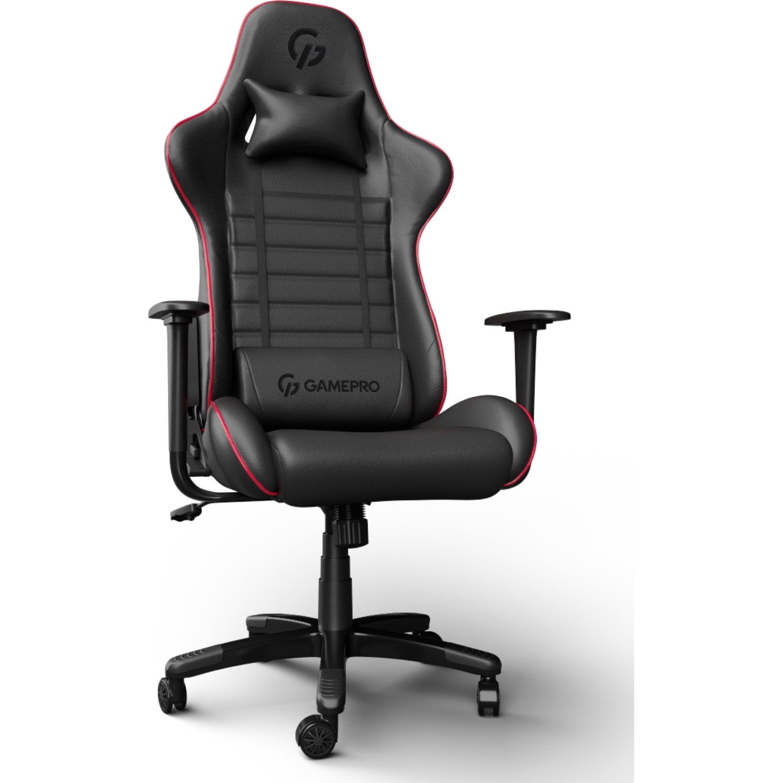 Крісло ігрове GamePro Rush Black/Red (GC-575-Black-Red) зображення 2