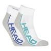Носки Head Qperformance Quarter 791019001-003 2 пари Білий/Сірий/Мультиколор 43-46 (8720245076357)