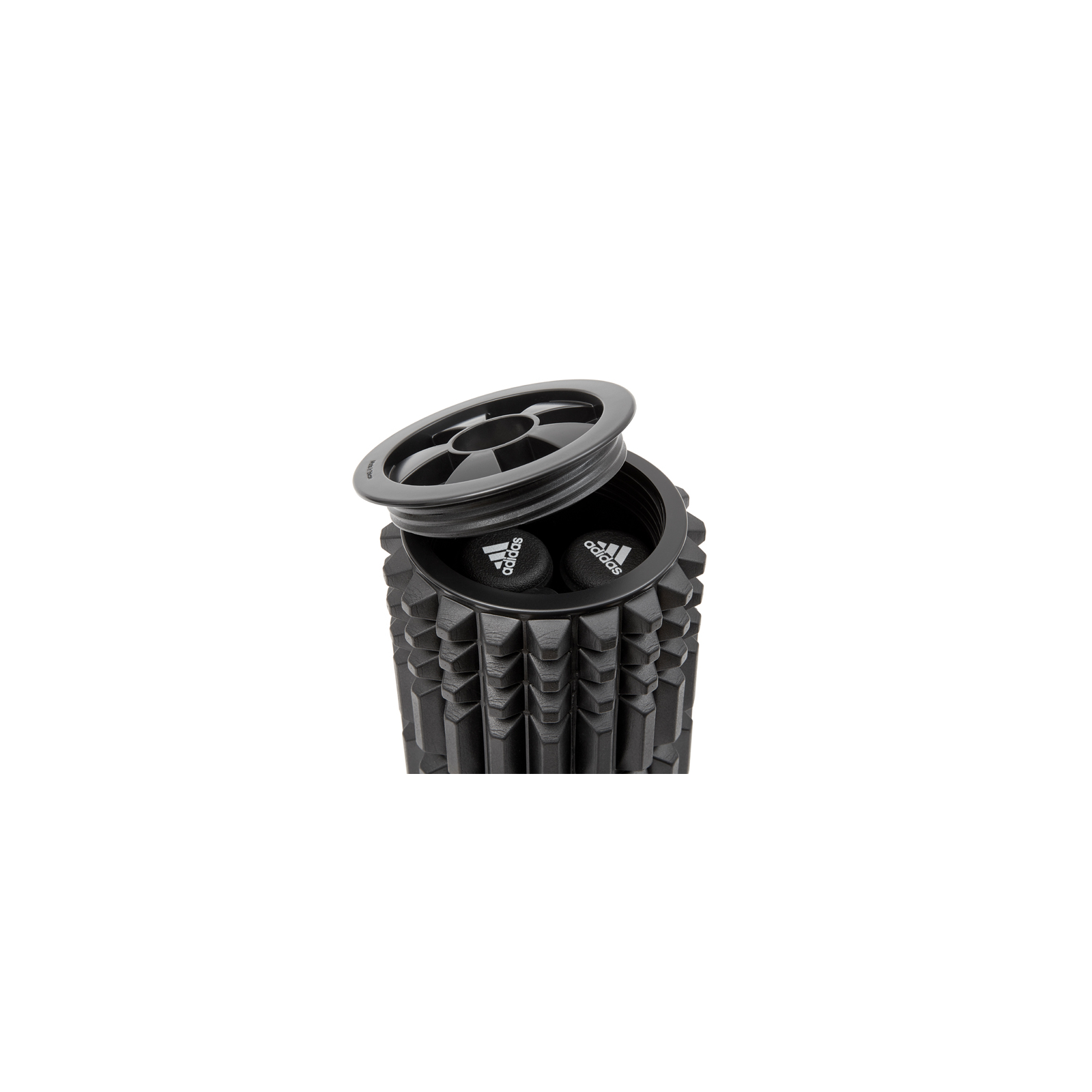 Масажный ролик Adidas Foam Ab Roller ADAC-11405 44 x 12,8 x 12,8 см Чорний (885652018678) изображение 5