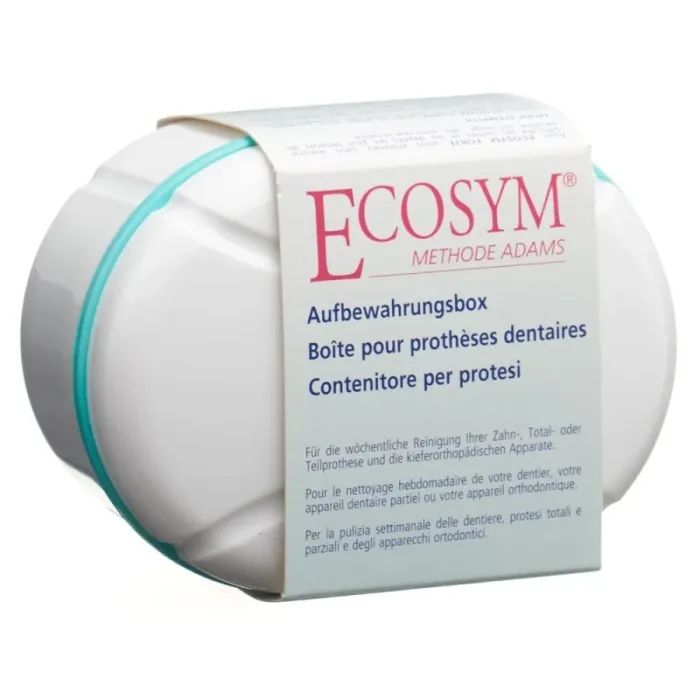 Футляр для зубных протезов Ecosym 1 шт. (7611841157506)