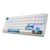 Клавиатура Hator Rockfall 2 Mecha TKL Authentic Edition Aurum Milky Way Silent USB Fighting Cats (HTK-532) изображение 3