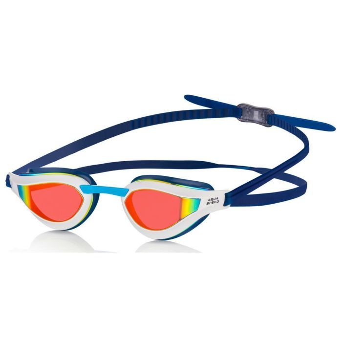 Очки для плавания Aqua Speed Rapid Mirror 193-51 синій, білий OSFM (5908217669889)