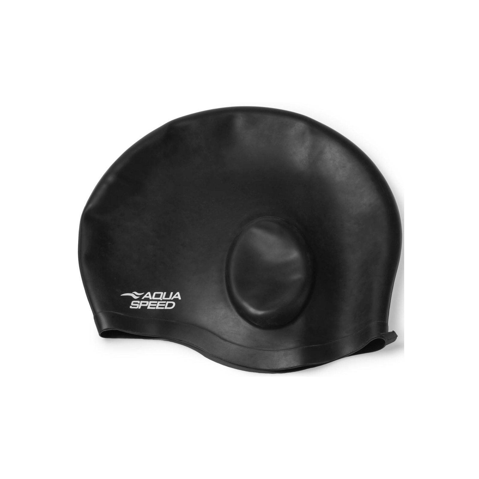 Шапка для плавания Aqua Speed Ear Cap Comfort 9894 289-07 чорний OSFM (5908217698940)