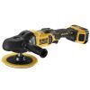 Шлифовальная машина DeWALT полировальная, 18В XR Li-Ion, 800 - 2200 об/мин, 2x5Ah (DCM849P2)
