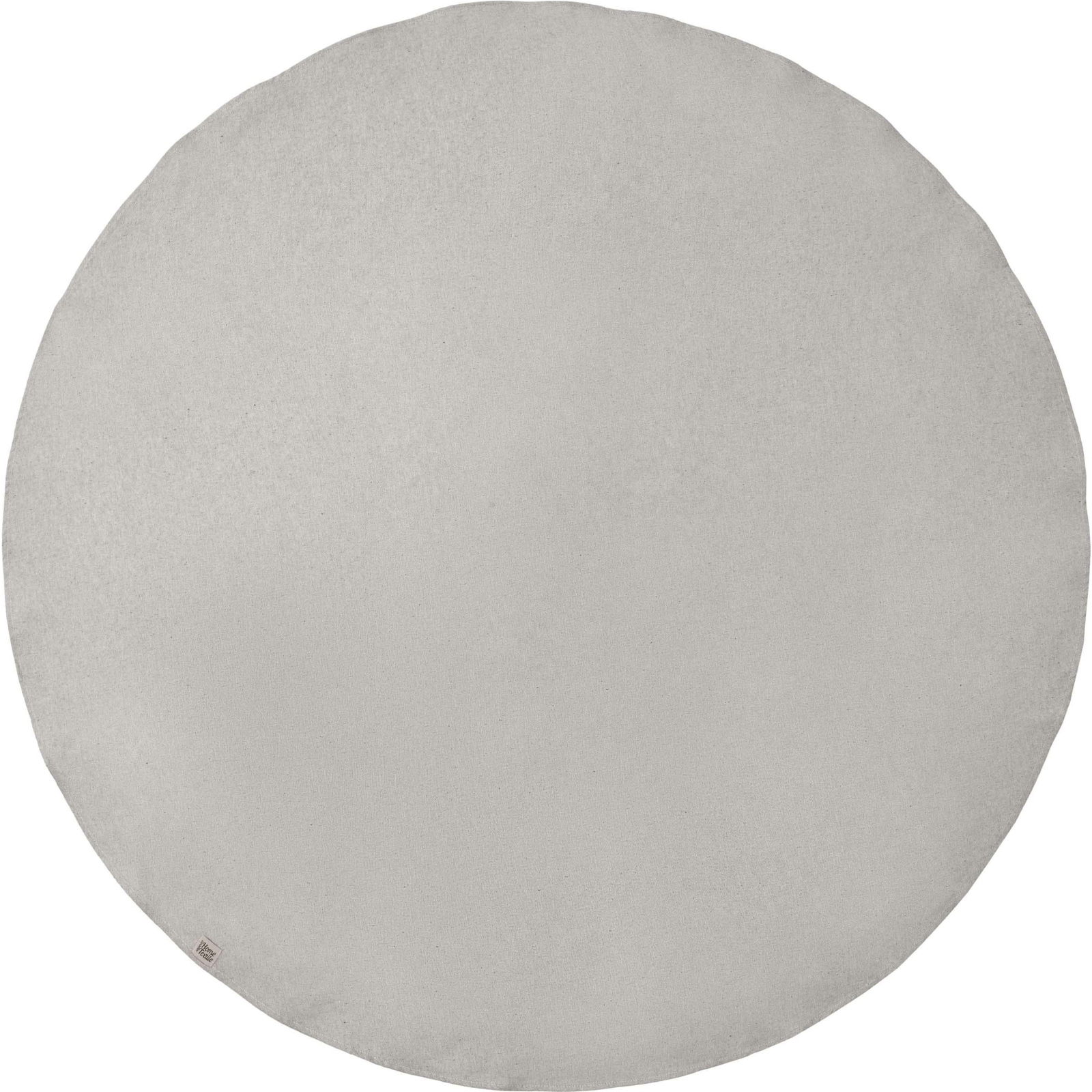 Скатертина Ardesto Oliver, 100% бавовна, сірий світлий кругла 200 см (ART11OL) зображення 4