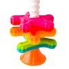 Розвиваюча іграшка Fat Brain Toys Пірамідка- спінер MiniSpinny тактильна (FA134-1) зображення 4