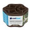 Садова огорожа Cellfast стрічка газонна, бордюрна, хвиляста, 10смх9м, коричнева (30-011H)