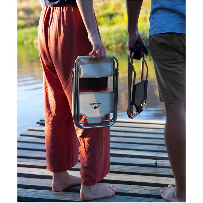 Стілець складаний Naturehike MZ01 NH18M001-Z хакі (6927595733813) зображення 5