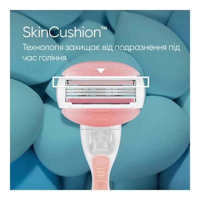 Бритва Gillette Venus Comfortglide Spa Breeze с 4 сменными картриджами (7702018469727) изображение 4