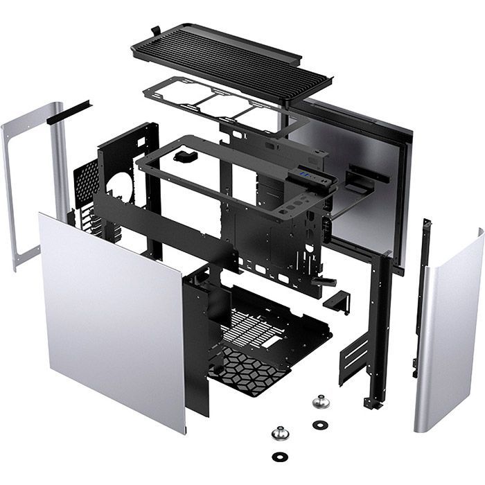Корпус Jonsplus i400-A Aluminum Silver (i400-A Silver) зображення 12