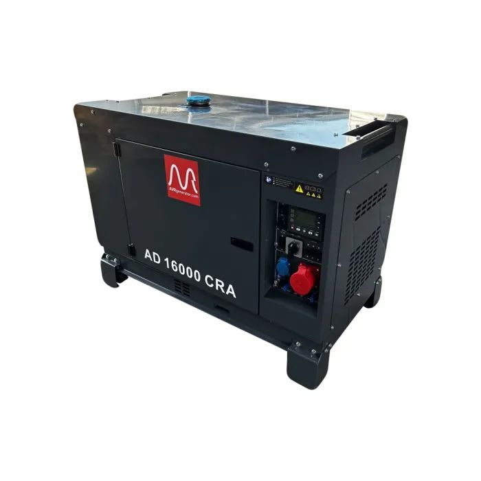 Генератор Metier AD16000CRA дизель 3ф-15,0kWA, 1ф-12,0kW бак-25л, эл.старт (AD16000CRA) изображение 3