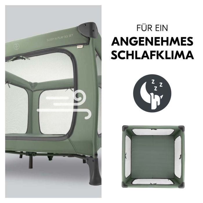 Детский манеж Hauck Sleep N Play SQ Dark Green (60673-5) изображение 3