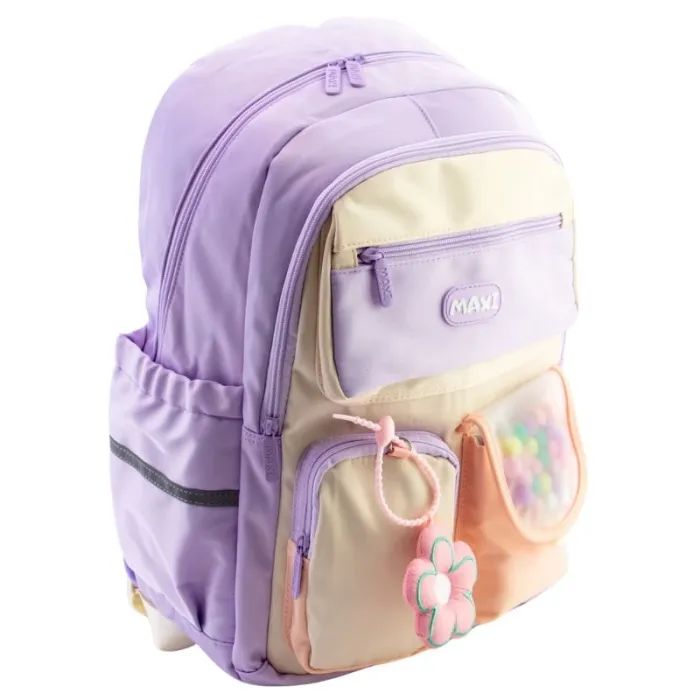 Рюкзак школьный Maxi 18" Фиолетовый (90187-purple)