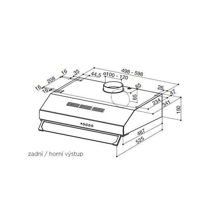 Вытяжка кухонная Faber 2740 Pb Srm Wh A60, білий (300.0557.570) изображение 3