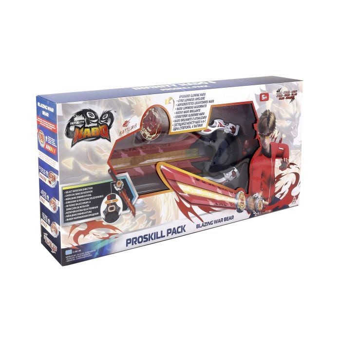 Дзига Infinity Nado VI Proskill Pack Палаючий Бойовий Ведмідь (EU654212) зображення 2