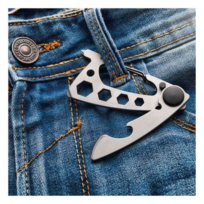 Мультитул Schwarzwolf Burundi 10 функцій сірий (F6000300AJ3) зображення 7