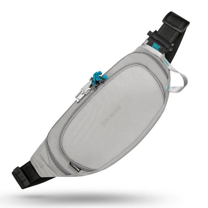 Сумка-бананка Pacsafe Eco Anti-Theft Waist Pack сірий/чорний (41104145) изображение 2