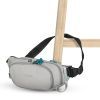 Сумка-бананка Pacsafe Eco Anti-Theft Waist Pack сірий/чорний (41104145) изображение 4