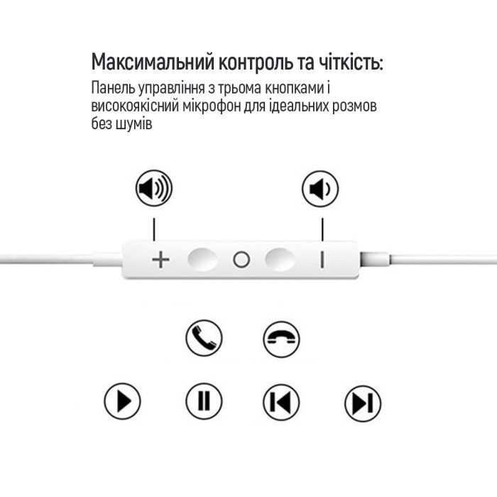 Навушники ColorWay 3.5 mm Wired Earphone Sound Wave Black (CW-WD04BK) зображення 10