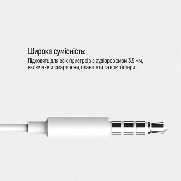 Навушники ColorWay 3.5 mm Wired Earphone Sound Wave Black (CW-WD04BK) зображення 7